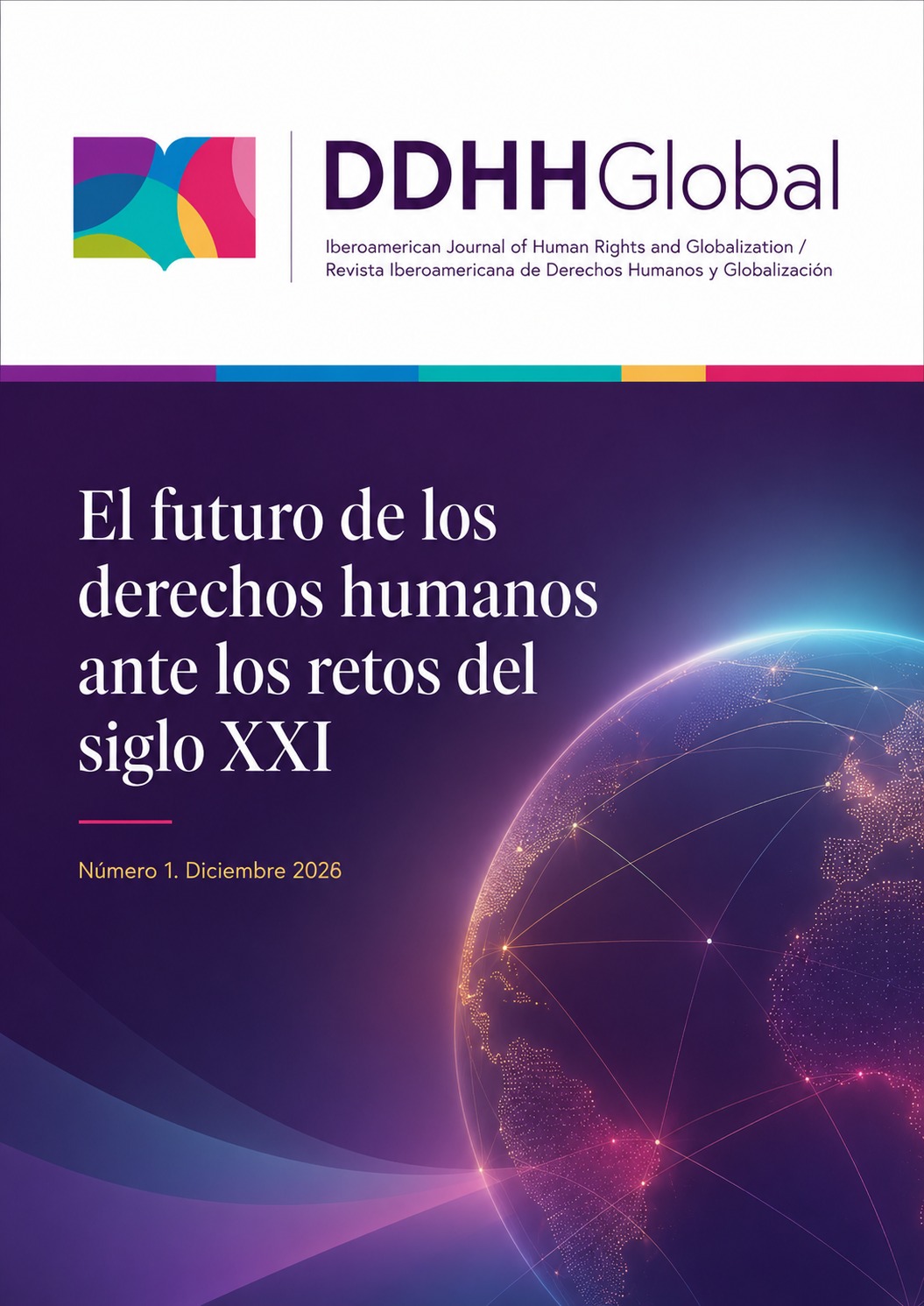 Portada de DDHHGlobal, núm. 1